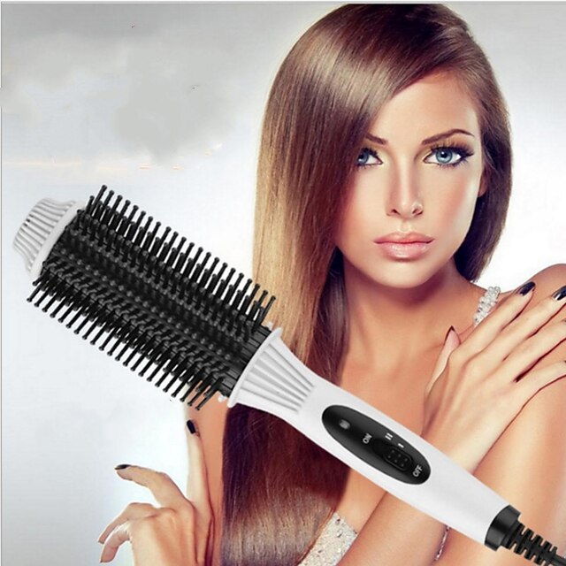  Curling Iron Hair Roller Brush & Comb Only Dry Curl Enhancing Smoothing & straightening Temperature Control Constant Temperature Power