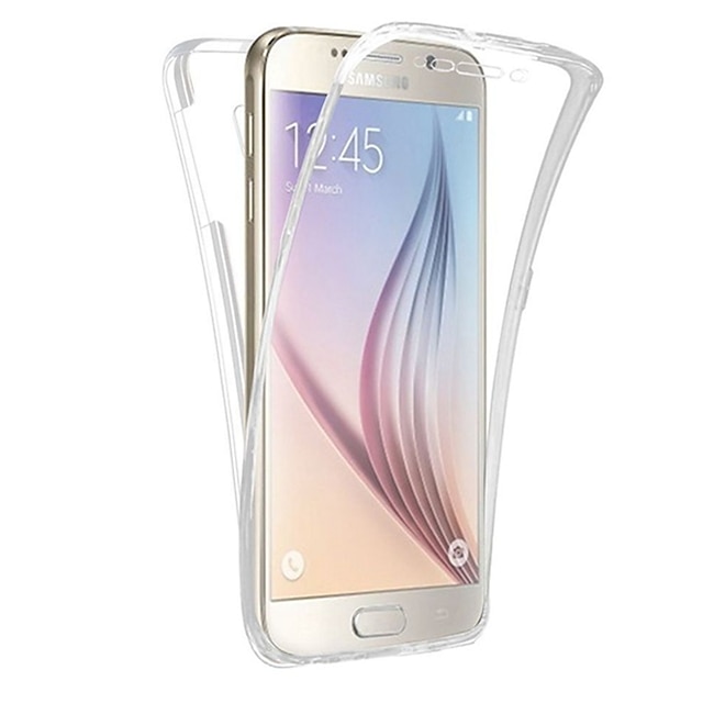  Case For Samsung Galaxy Note 5 / Note 4 / Note 3 Translucent Full Body Cases Solid Colored Soft TPU