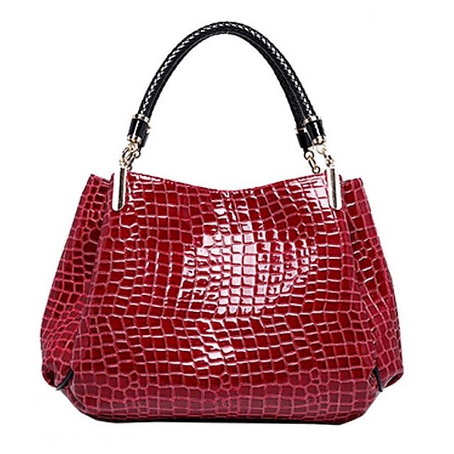 KDHJJOLY Practical Bag women Plaid Bags Handbags Women Famous Brands PU Leather Shoulder Bags Fashion Tote Bag 5 COLORS Chic 