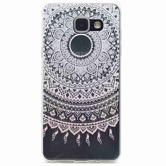  For Samsung Galaxy A5 (2016) A3 (2016) Pink Pattern TPU Phone Case
