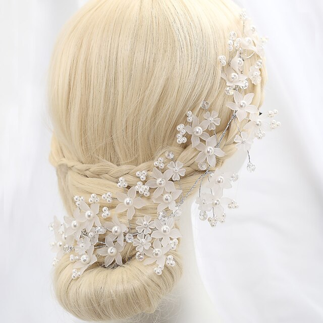  Crystal / Imitation Pearl / Alloy Flowers with 1 Wedding / Special Occasion / Outdoor Headpiece