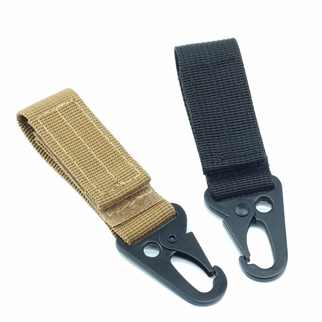  Schnalle Militär Multi-Funktions- Praktisch Nylon Metal Wandern Camping Draußen Drinnen Reise Schwarz Khaki Grün 1pc