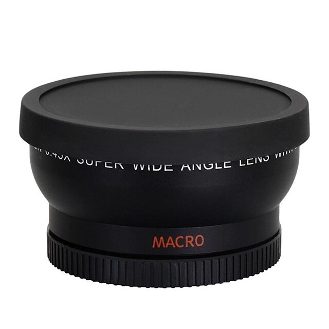  58mm 0.45x groothoek lens macro lens voor cannon 350D / 400D / 450D / 500D / 1000D / 550D / 600D / 1100D dslr camera