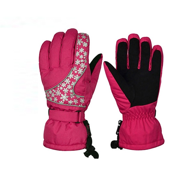  Lyžařské rukavice Dámské Unisex Sněhové sporty Celý prst Zima Zahřívací Lyže