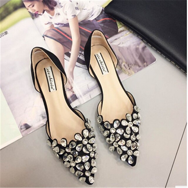  Women's Flats Others PU Casual Black / Silver