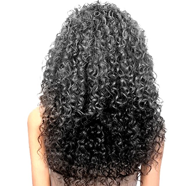  שיער אנושי חזית תחרה פאה בסגנון שיער ברזיאלי Kinky Curly פאה 130% צפיפות שיער עם שיער בייבי שיער טבעי פאה אפרו-אמריקאית 100% קשירה ידנית בגדי ריקוד נשים ארוך פיאות תחרה משיער אנושי / קינקי קרלי