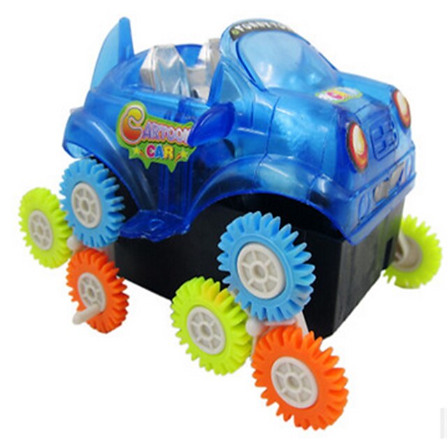  Leluautot LED-valaistus Auto Sähköinen Muovi Mini-ajoneuvojen lelut juhla- tai lasten syntymäpäivälahjaksi / Lasten