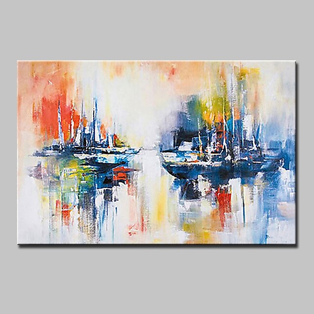  Hand Painted Modern Abstract Landscape Oil Paintings On Canvas Wall Art Picture For Home Decoration Ready To Hang