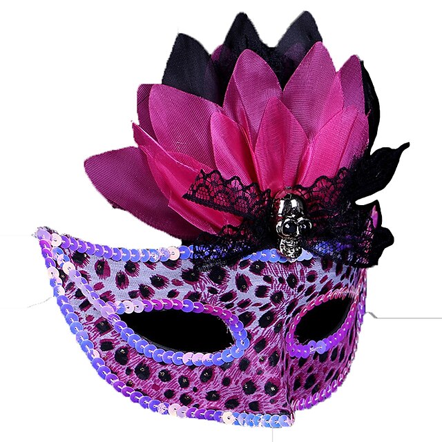  máscara de leopardo 1pc para a festa de traje de Halloween