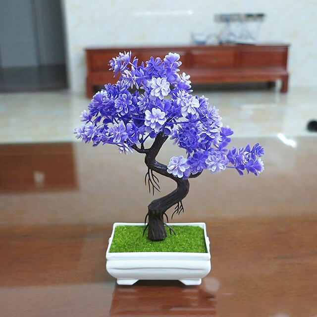  Artificial Flowers 1 Branch Simple Style Plants Tabletop Flower