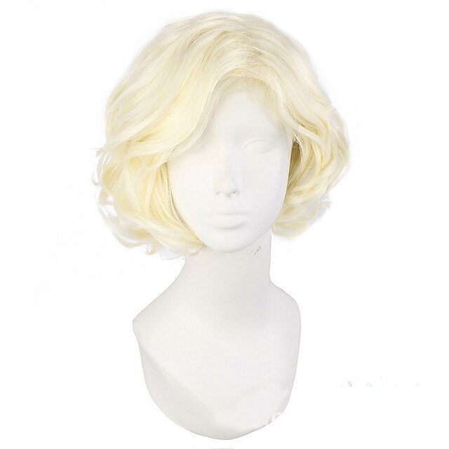  Synthetic Hair Wigs Wavy Capless Cosplay Wig Short