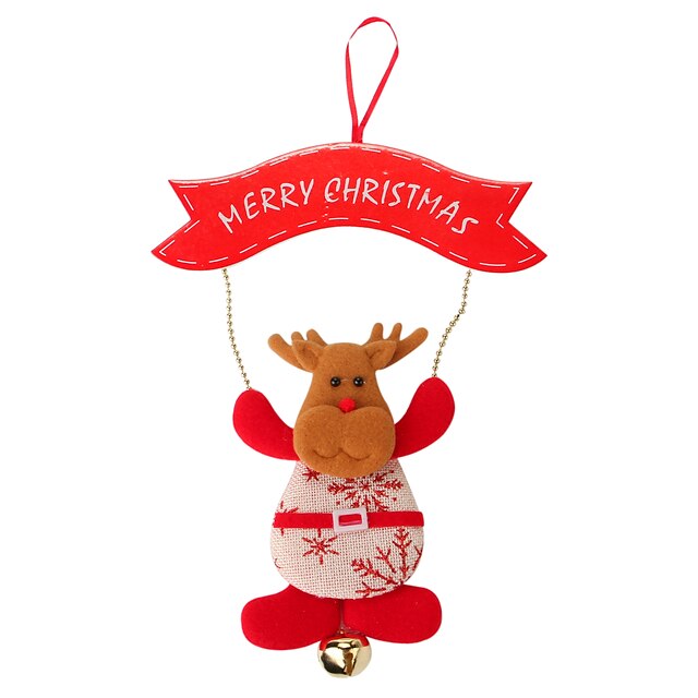  Christmas Decorations Christmas Gift Christmas Party Supplies Elk Novelty Textile Adults' Toy Gift 1 pcs
