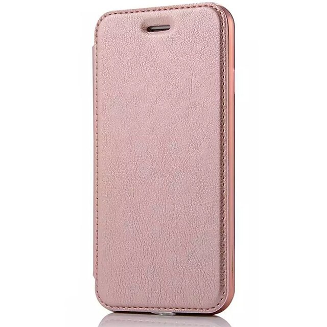  Case For Apple iPhone X / iPhone 8 Plus / iPhone 8 Card Holder / Flip Full Body Cases Solid Colored Hard PU Leather