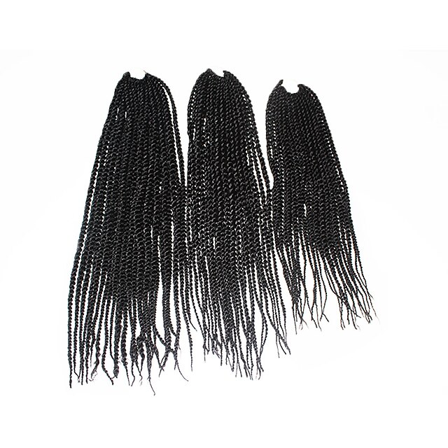  Senegal Twist Braids Hair Accessory Human Hair Extensions Kanekalon Hair Kanekalon Braids Braiding Hair 81 Roots