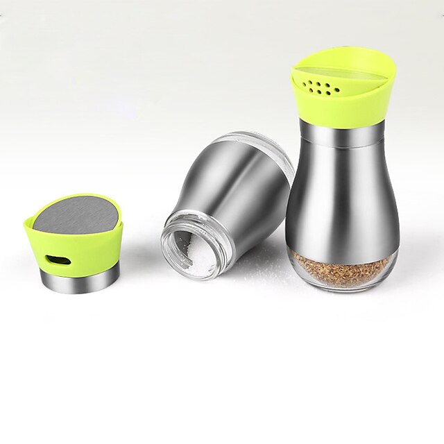  Kitchen Organization Shaker & Mill Plastic / Stainless Steel Easy to Use 1pc