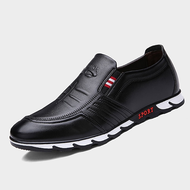  Ανδρικά Οξφόρδη Νεωτεριστικά παπούτσια Causal ΕΞΩΤΕΡΙΚΟΥ ΧΩΡΟΥ Περπάτημα Μικροΐνα Αντιολισθητικό Μαύρο Καφέ Φθινόπωρο Άνοιξη / EU40