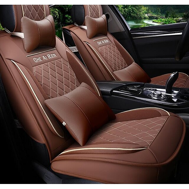  Three - Dimensional Cross - Shaped Diamond - Shaped Car Seat Cushions New Seat Seasons Sets Of Interior Supplies