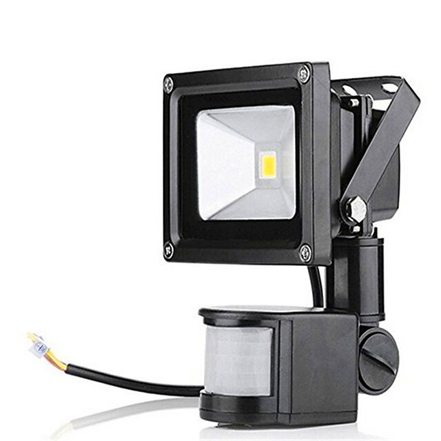 1pc 10 W Fari LED Impermeabile Motion Detection Monitor Bianco caldo Luce fredda 85-265 V Luci per esterni 1 Perline LED