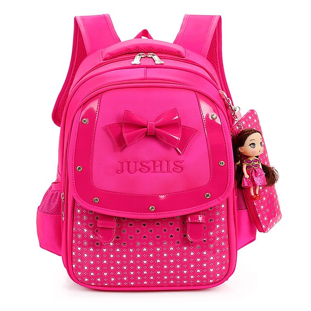  Enfants Sac à Dos Nylon Utilisation Professionnelle Violet Fuchsia Rouge Rose