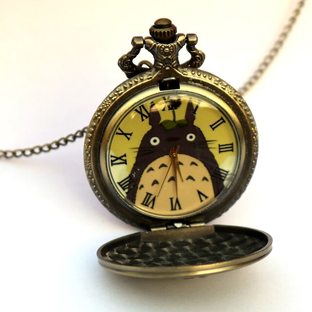  Uhr / Armbanduhr Inspiriert von Mein Nachbar Totoro Eren Jager Anime Cosplay Accessoires Uhr Armbanduhr Aleación Herrn Halloweenkostüm
