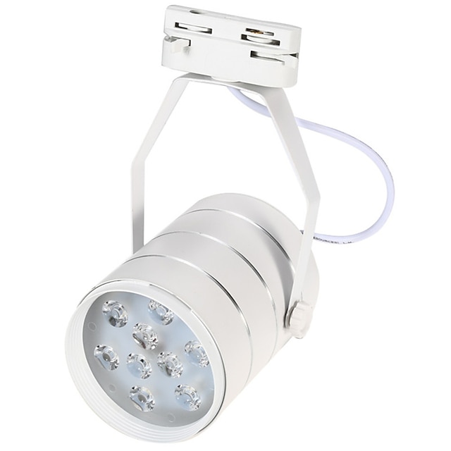  LED パータブル 調整可 取り付けやすい トラックライト 温白色 クールホワイト ナチュラルホワイト 85-265V 廊下／階段 台所 ホーム／オフィス
