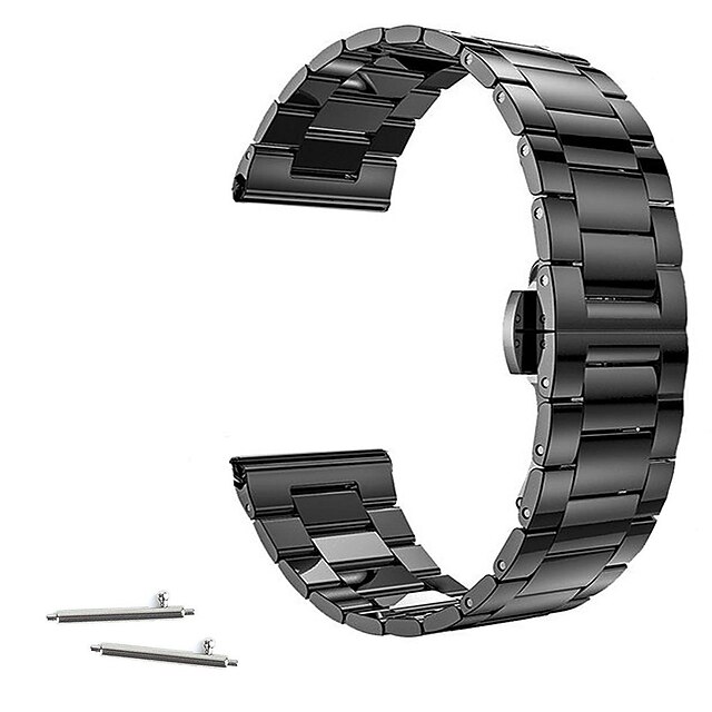  Watch Band na Huawei Watch / Withings Activité / Withings Activité Pop Huawei / Withings Klasyczna klamra Stal nierdzewna Opaska na nadgarstek