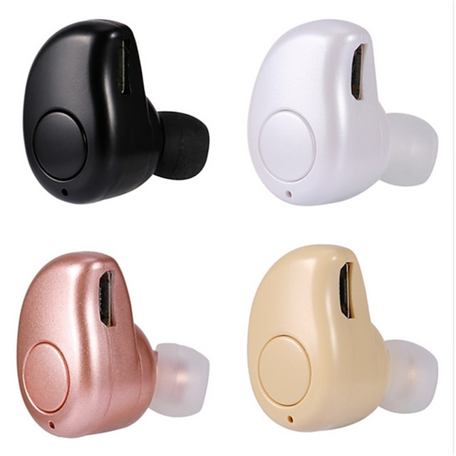  En el oido Sin Cable Auriculares El plastico Conducción Auricular Mini / Con Micrófono Auriculares