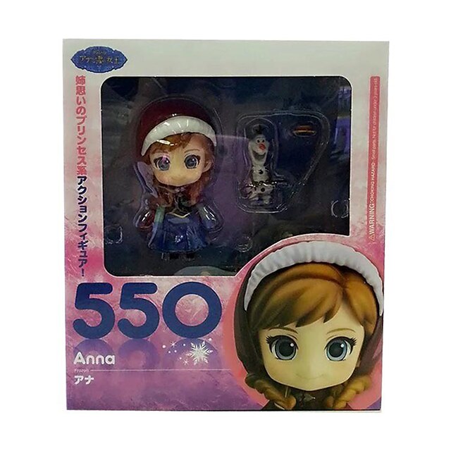  Anna PVC 10cm Anime Action Figures Model Toys Doll Toy 1pc