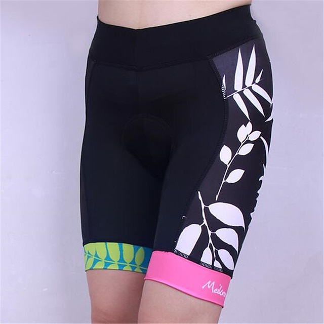  Women's Cycling Shorts Bike Padded Shorts / Chamois Pants Bottoms Breathable Quick Dry Anatomic Design Sports Clothing Apparel Bike Wear / Limits Bacteria / High Elasticity / Athleisure