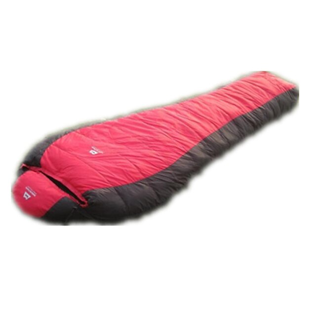  Sovepose utendørs Dobbel -15 °C Mumie Dukke Ned Dun Bærbar Regn-sikker Sammenleggbar Forseglet til Camping Utendørs Vår Sommer Høst