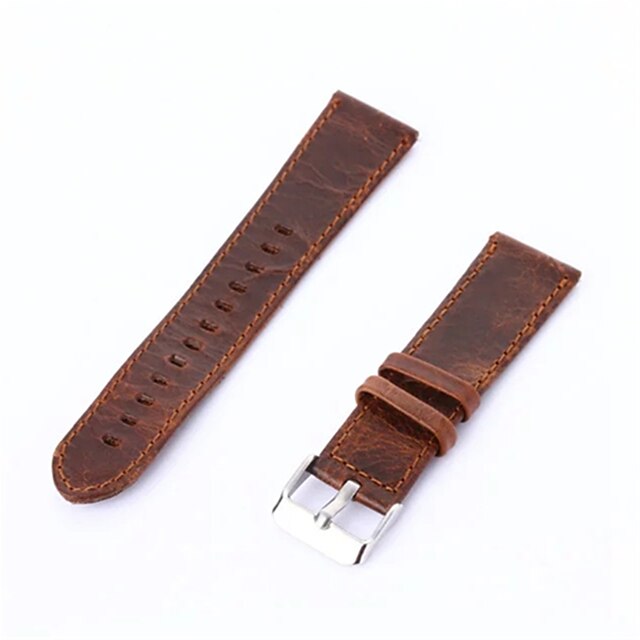  Watch Band for Gear S3 Classic Samsung Galaxy Classic Buckle / Leather Loop Genuine Leather Wrist Strap