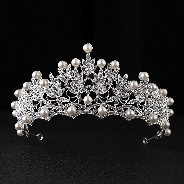  Imitation Pearl / Alloy Crown Tiaras with 1 Piece Wedding / Special Occasion / Casual Headpiece