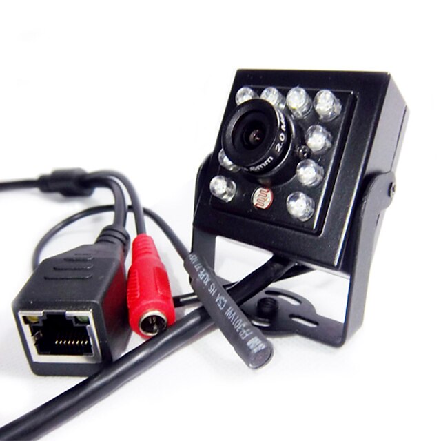  720p μίνι IR IP κάμερα εσωτερική κρυμμένη 940nm IR οδήγησε IP κάμερα pinhole μικρότερη ηχητική κάμερα νυχτερινής όρασης