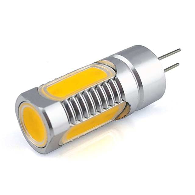  100-150 lm G4 LED-lamper med G-sokkel 5 LED perler COB Varm hvit / Kjølig hvit 12 V / 1 stk.