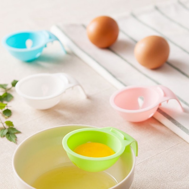  Plástico funil Gadget de Cozinha Criativa Utensílios De Cozinha Ferramentas para ovos 1pç