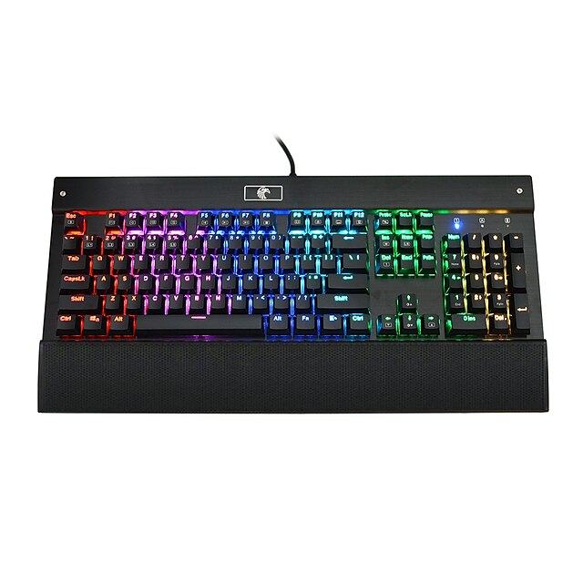  USB Mechanical keyboard / Gaming keyboard USB Green axis Monochromatic backlit z-77