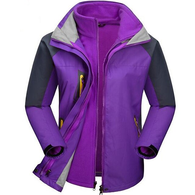  Women's Ski Jacket Waterproof Thermal / Warm Windproof Static-free Ski / Snowboard Winter Sports Cotton