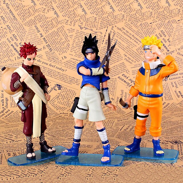  Anime Action Figures Inspired by Naruto Cosplay PVC 14 CM Model Toys Doll Toy