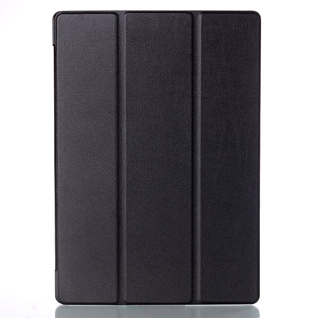  Etui Til Lenovo Lenovo Tab 2 A10-70 Flipp Heldekkende etui / Tablet Cases Ensfarget Hard PU Leather