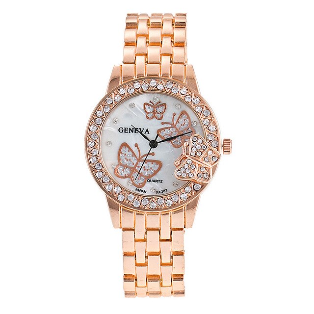  女性用 高級時計 ブレスレットウォッチ ハンズ レディース クール パンク 大きめ文字盤