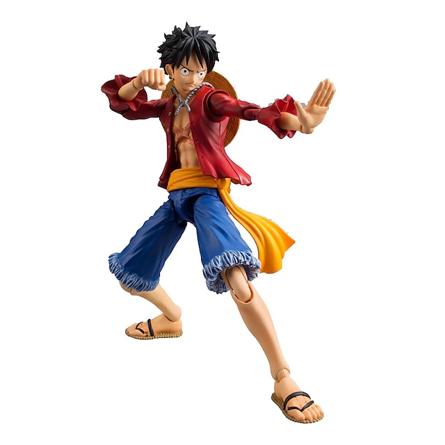  Anime Action Figurer Inspirert av One Piece Monkey D. Luffy Anime Cosplay-tilbehør figur PVC Halloween kostymer
