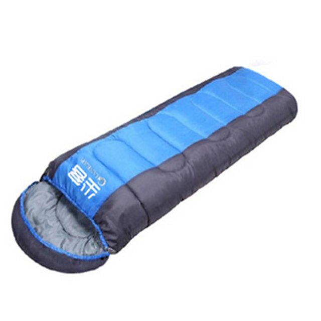  Sleeping Bag Outdoor Camping Envelope / Rectangular Bag 10 °C Single Cotton Waterproof Portable Windproof Rain Waterproof Well-ventilated Foldable Sealed Spring Summer Fall for Camping / Hiking