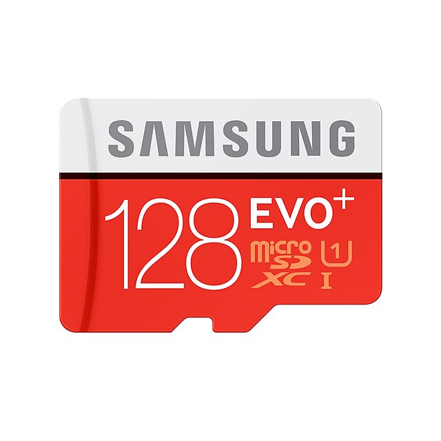  Samsung 128GB Micro SD kort TF Card hukommelseskort UHS-1 Class10 EVO Plus EVO+