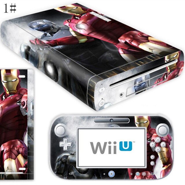  B-SKIN Nálepka Pro Wii U ,  Nálepka PVC 1 pcs jednotka