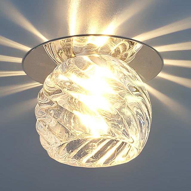  Round Ceiling light Fashion Crystal Downlight Recessed LED
