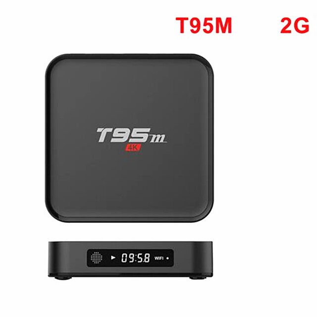  T95M TV Box Android 5.1 TV Box Amlogic S905 2 GB RAM 8GB ROM Négymagos