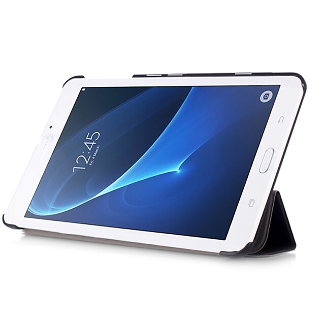 Coque Pour Samsung Galaxy Tab A 7.0 (2016) Coque Intégrale / Cas de la tablette Couleur Pleine Dur faux cuir