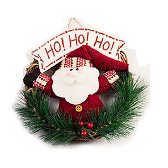  Χριστουγεννιάτικα Διακοσμητικά Santa Suits Lovely Υφασμα Ξύλο Φανταστικό παιχνίδι, κάλτσες, υπέροχα δώρα γενεθλίων Αγορίστικα Κοριτσίστικα Ενηλίκων