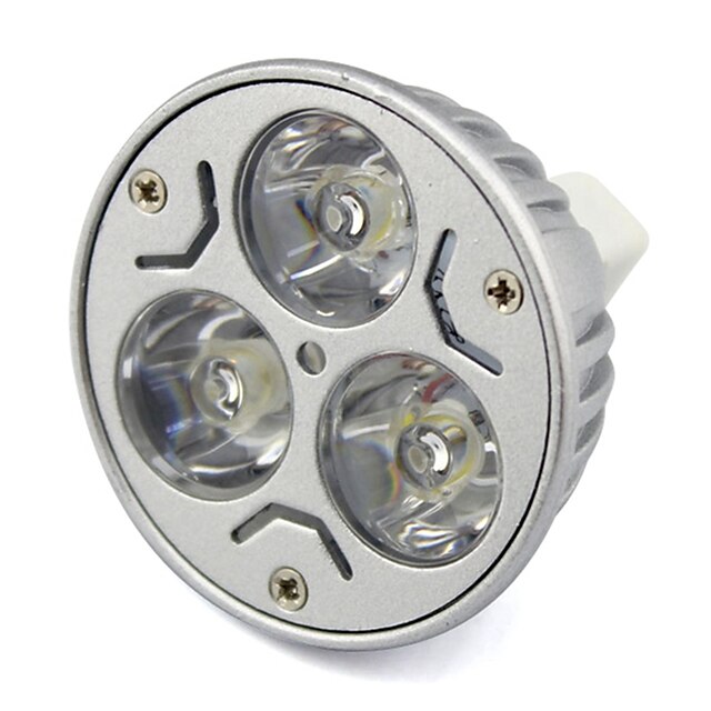  1ks 3 W LED bodovky 280 lm MR16 LED korálky High Power LED Teplá bílá Chladná bílá 12 V / 1 ks / RoHs