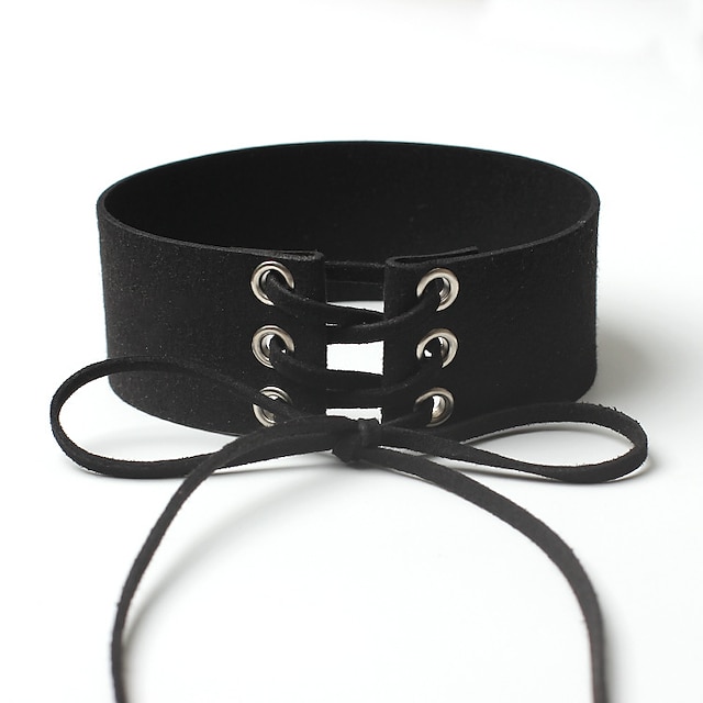  Choker-kaulakorut Korut Gothic Style 한색상 Prinsessa Lolita Punk Pitsi Keinotekoiset korukiveet Sametti Käyttötarkoitus Cosplay Miesten Naisten Pukukorut Muotikorut / 1 Kaulakoru / Steampunk